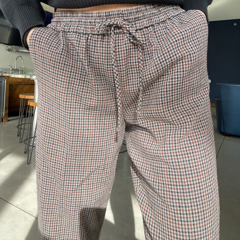 Express Checkered Work Pants - image 1